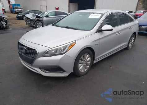 2017 Hyundai Sonata Hybrid Se из США, поврежденный, VIN KMHE24L13HA048508